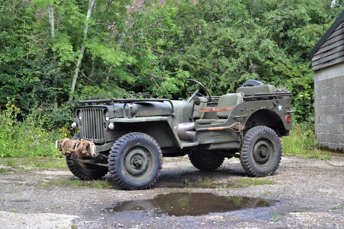Formerly the property of Rex Harrison, 1943 Ford GPW Jeep for sale